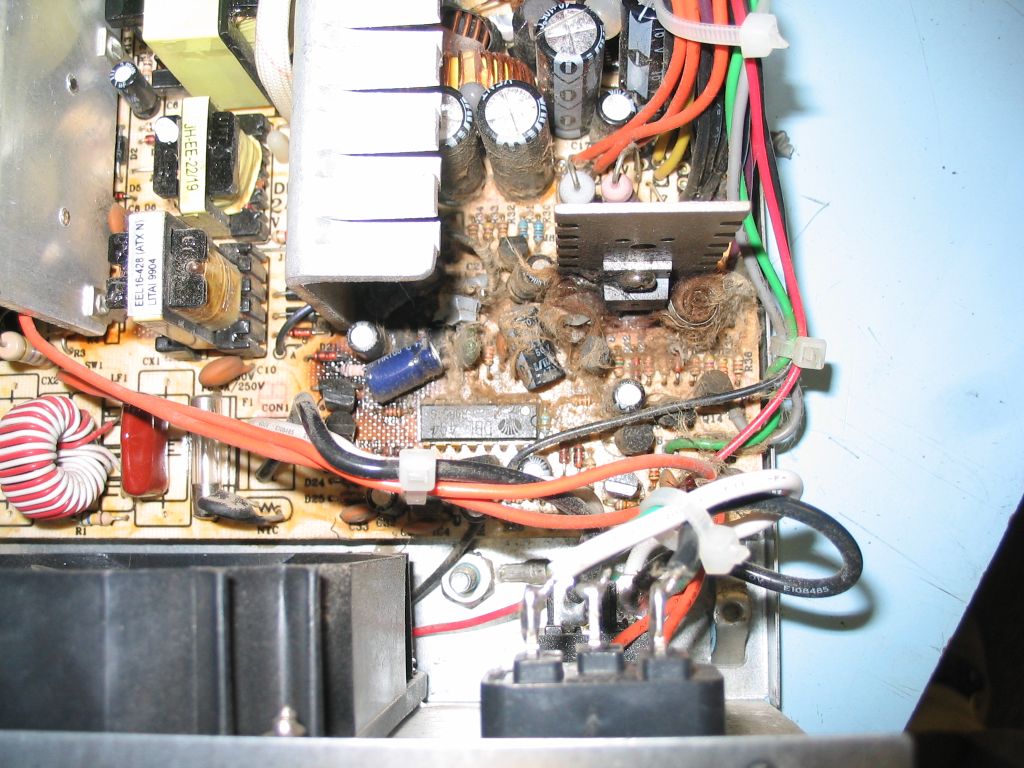 Blown Power Supply